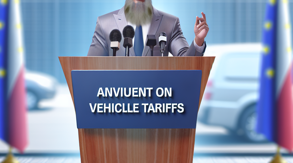 Casa Blanca confirma que Trump hará un anuncio sobre aranceles a los autos este miércoles