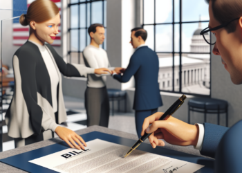 Trump firma la ley de financiamiento gracias al respaldo del Partido Demócrata