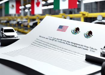 Trump otorga un mes de exención a los aranceles de automóviles importados de México y Canadá