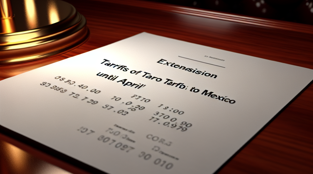 Trump se adelanta a Sheinbaum y anuncia prórroga al 2 de abril para los aranceles a México