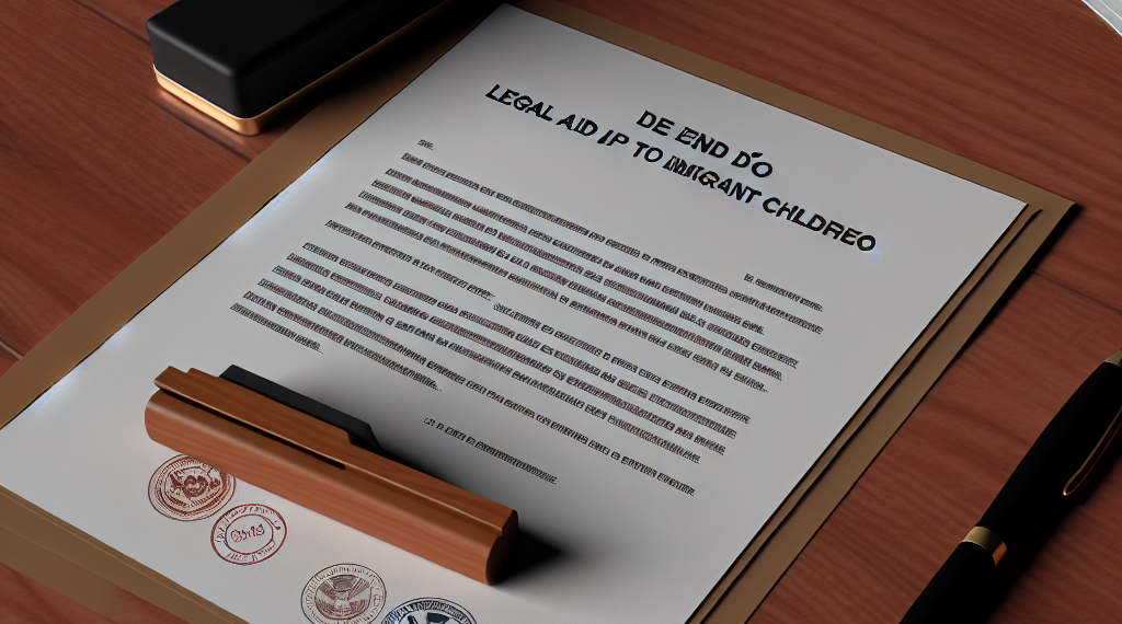 El gobierno de Trump canceló el programa que ofrecía servicios legales a niños inmigrantes