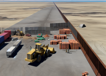 Trump arranca la ampliación del muro en la frontera con México