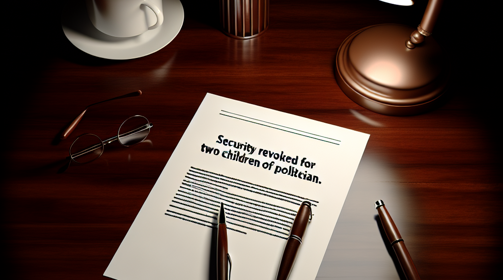 Cancelará Trump protección a 2 de los hijos de Biden