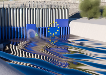EU construye muro en el río Tijuana pese a acuerdos internacionales
