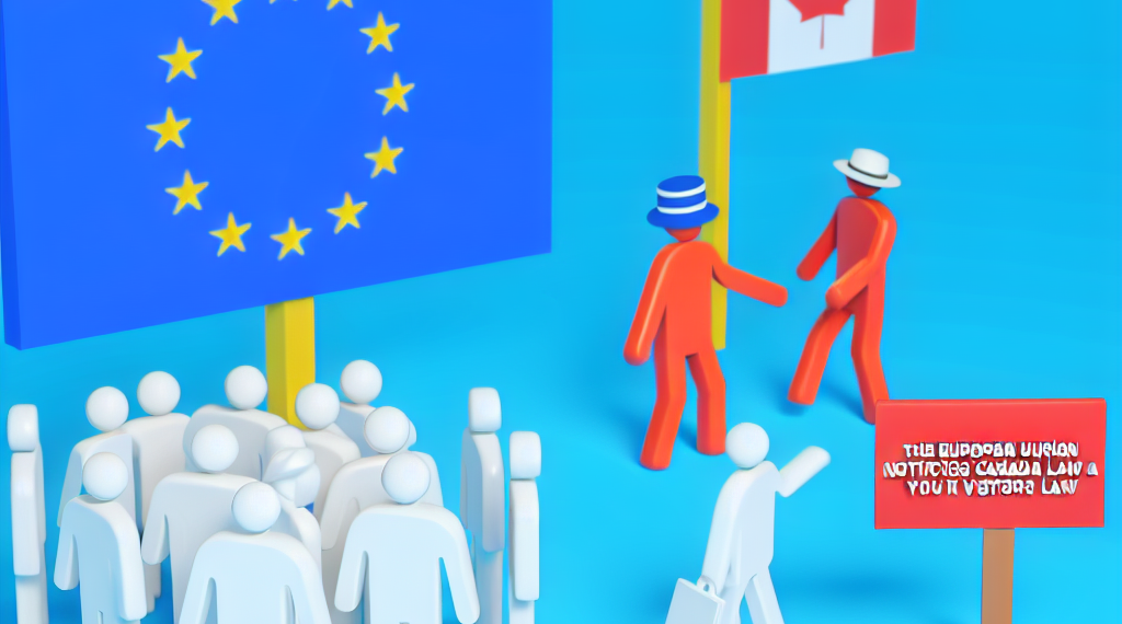 EU informará a Canadá que aplicará una ley de registro de visitantes