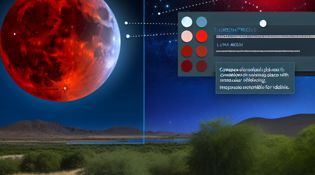 Una "Luna de sangre" iluminará el cielo la noche de este jueves, ¿dónde será visible?