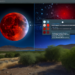 Una "Luna de sangre" iluminará el cielo la noche de este jueves, ¿dónde será visible?