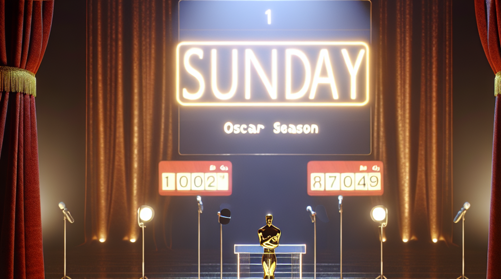 Una Impredecible temporada de los Oscar concluye el domingo