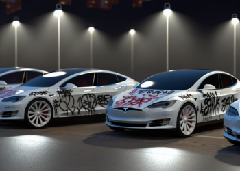 Personas que vandalizan los Tesla son terroristas, según el presidente Trump