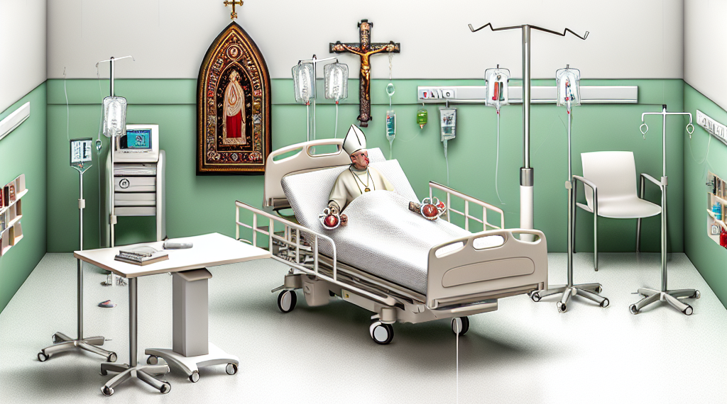 El Vaticano publica la primera foto del papa Francisco en el hospital