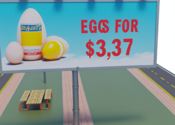 Vende marca de belleza ¡cartones de huevo por 3.37 dólares!