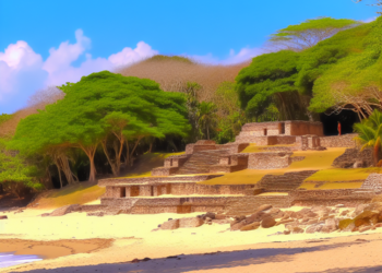 El Pueblo Mágico de Veracruz con playa y zona arqueológica