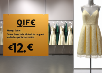 El vestido de 12 euros que está en Mango Outlet y es perfecto para ser la invitada perfecta a los 50