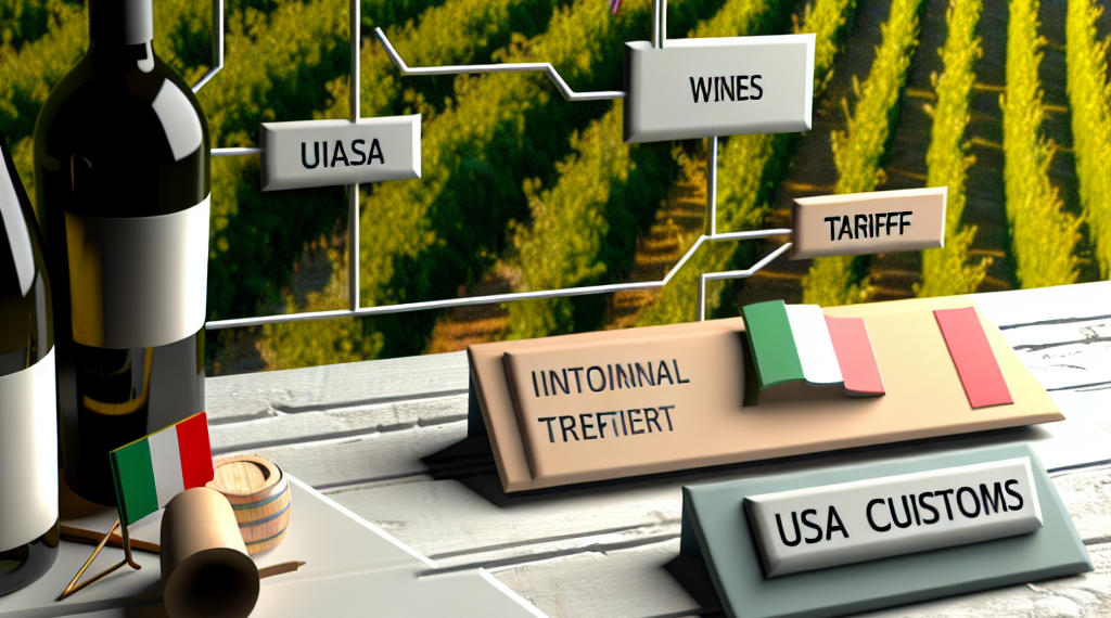 Las exportaciones de vino italiano a Estados Unidos son bloqueadas por temor a aranceles