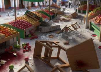 Ataques armados en mercados de Chilpancingo dejan cinco personas muertas y una herida