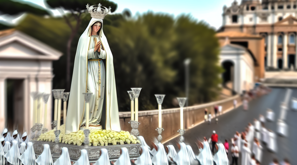 Imagen original de la Virgen de Fátima viajará a Roma por el Jubileo