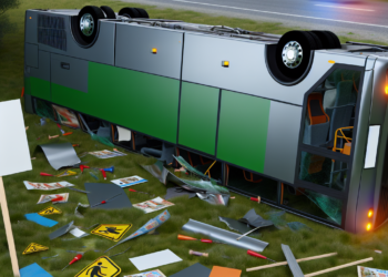 Vuelca camión de pasajeros que asistieron a mitin de Sheinbaum; hay 11 muertos y 30 heridos (Video)