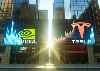 Wall Street avanza; destacan acciones de Nvidia y Tesla
