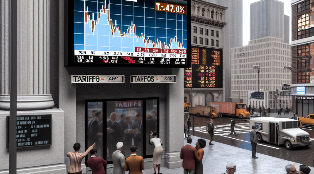 Wall Street retrocede en un mercado atento a información sobre aranceles