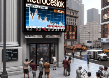 Wall Street retrocede en un mercado atento a información sobre aranceles
