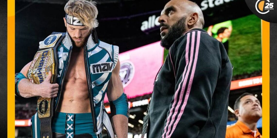 Yassine Cheuko salió a defender a Messi de Logan Paul