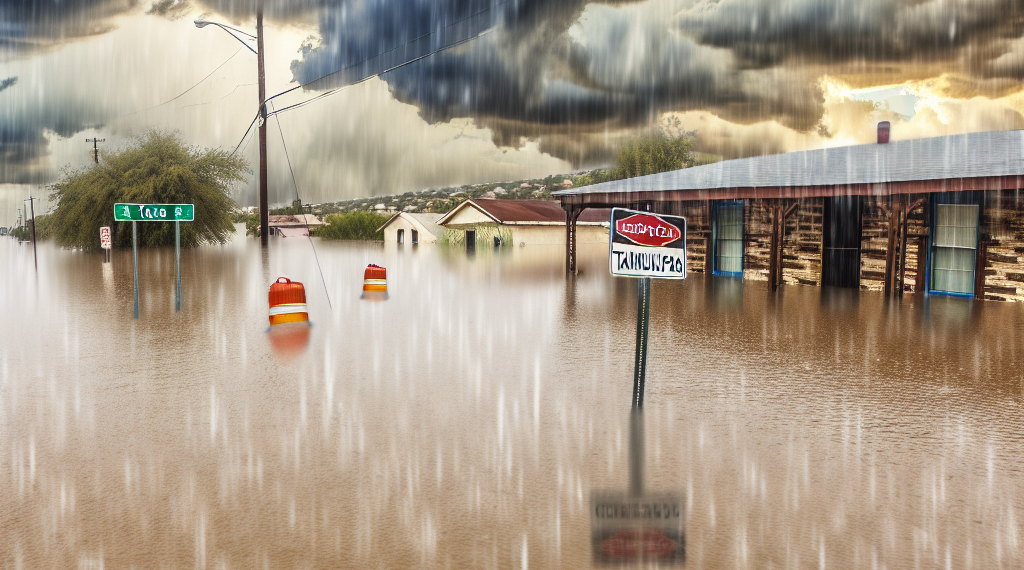 ¡Bajo el agua! Intensas lluvias en Texas y Tamaulipas dejan inundadas ciudades fronterizas (Videos) – El Financiero