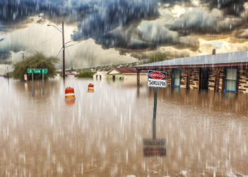 ¡Bajo el agua! Intensas lluvias en Texas y Tamaulipas dejan inundadas ciudades fronterizas (Videos) – El Financiero