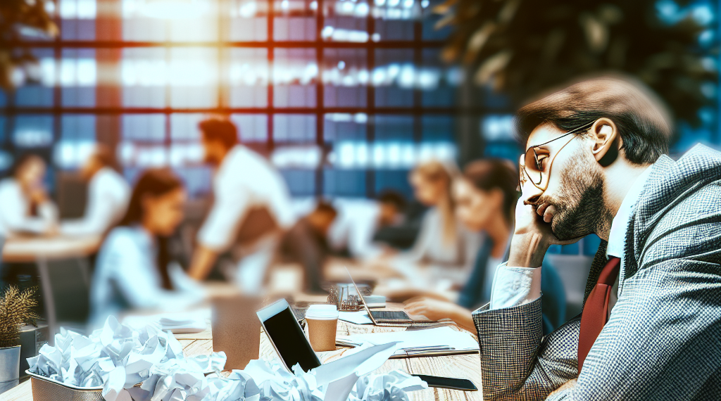 ¡No me hablen! Señales de agotamiento mental por trabajo