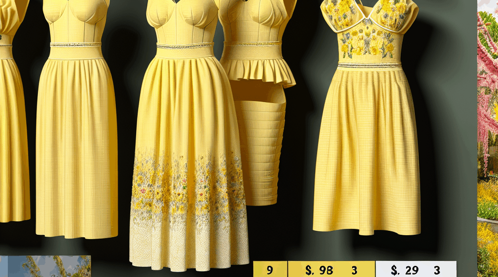 10 vestidos en color amarillo mantequilla para unirte al tono más tendencia de la primavera