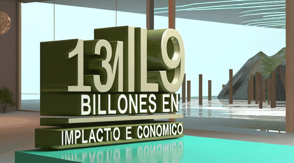 139 mil millones en derrama económica