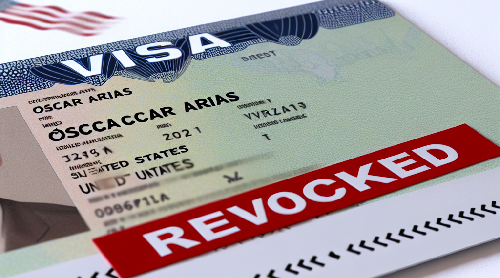 La Jornada - EU cancela visa del ex presidente de Costa Rica, Óscar Arias