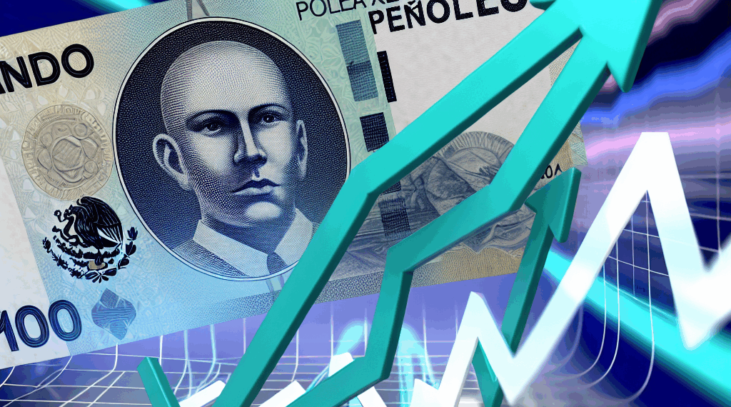 Peso mexicano se aprecia por debilidad del dólar; BMV sube con fuerza liderada por Peñoles
