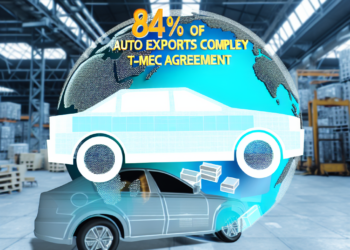 El 84% de las exportaciones automotrices cumple con el T-MEC: Ebrard