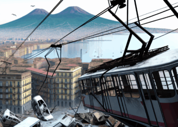 Caída de un teleférico en Nápoles deja 4 muertos