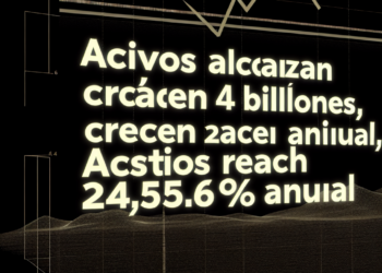 Se acercan activos a los 4.5 billones de pesos, crecen 24.56% anual a marzo 2025