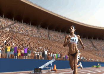 La Jornada - Alegna González bate récord mexicano en 5000 metros de marcha