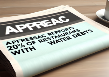 Apresac reporta que 20% de sus restaurantes tienen adeudos de un trimestre en agua
