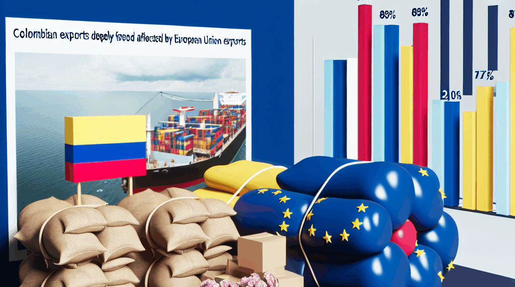Arancel de EU impacta a 83% de envíos colombianos