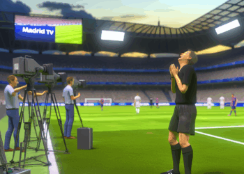 Llora árbitro por presión de Real Madrid TV
