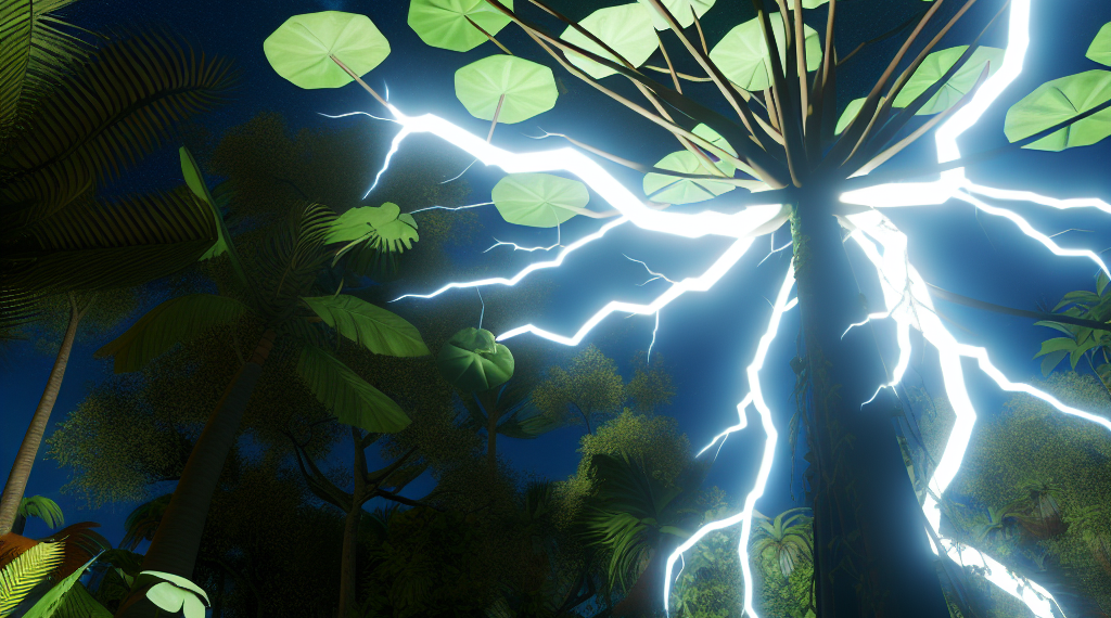 este árbol tropical atrae rayos para eliminar a otros árboles y así vivir más de 1.000 años