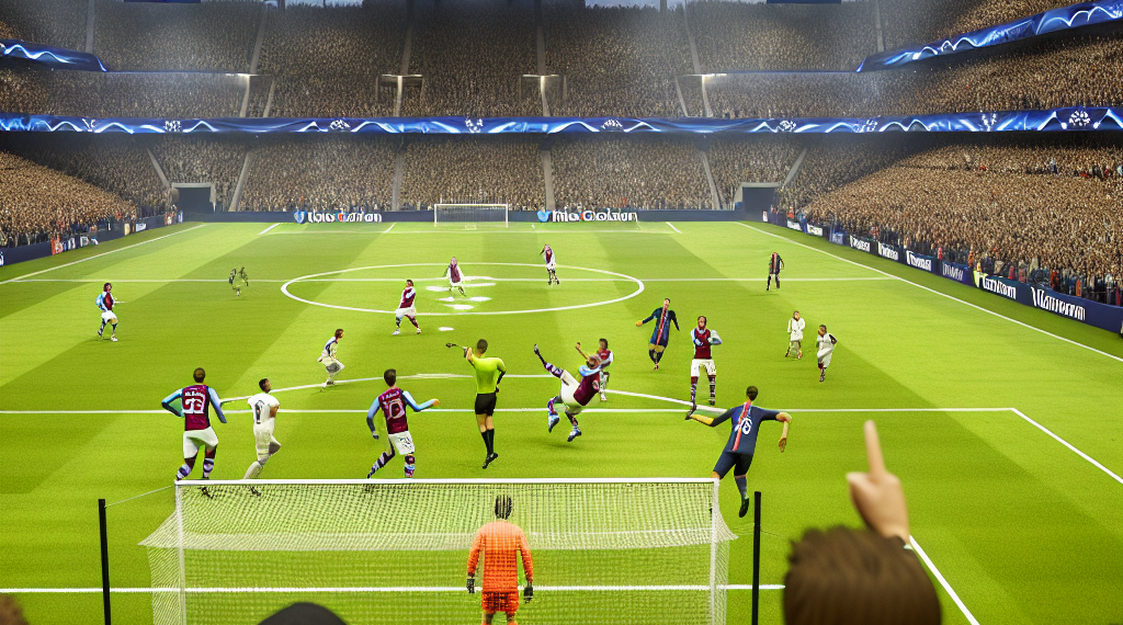 Aston Villa vs PSG EN VIVO hoy. Cuartos de Final de Champions League 2025