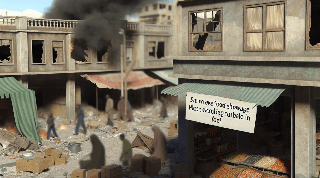 Continúan los ataques israelíes contra Gaza mientras menguan los alimentos en medio del bloqueo