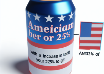 Añade EU arancel del 25% a cerveza