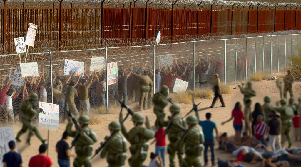 Reconocen aumento de violencia ante plan de EU en frontera