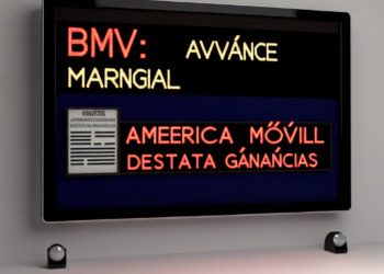 BMV perfila avance marginal; acciones de América Móvil lideran las ganancias