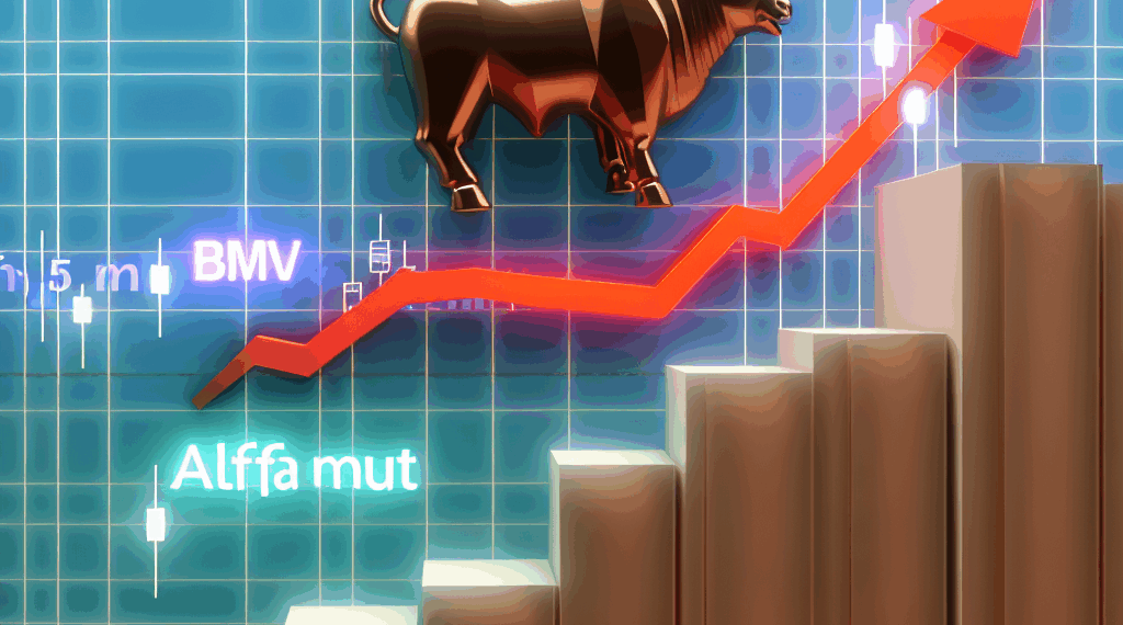 BMV avanza por séptima jornada consecutiva; destacan acciones de Alfa