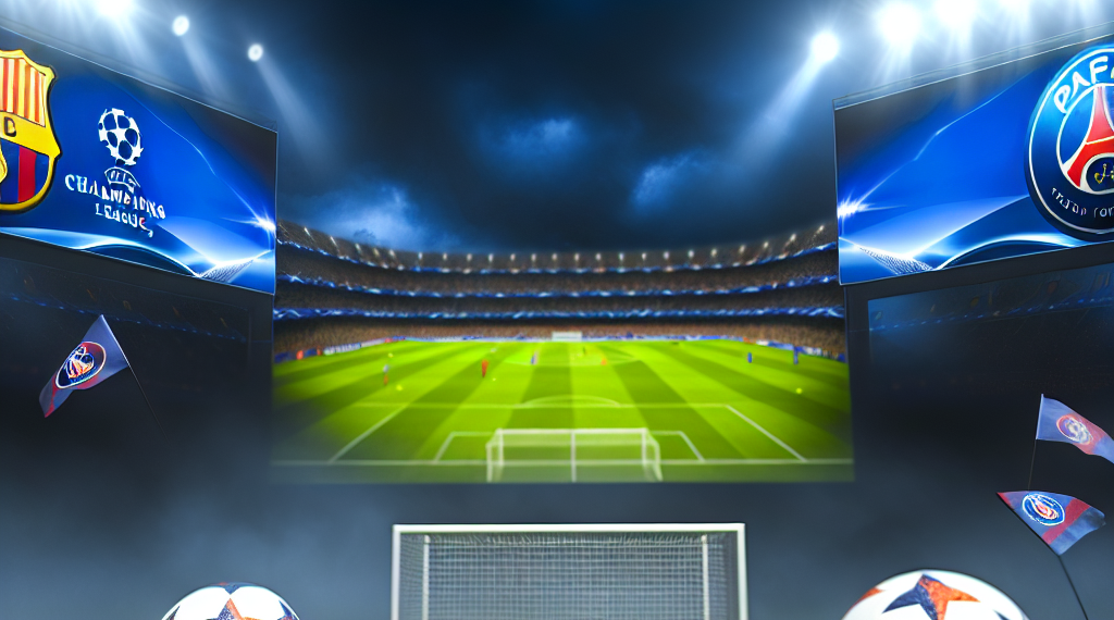 Barcelona y PSG acarician semifinales de Champions League