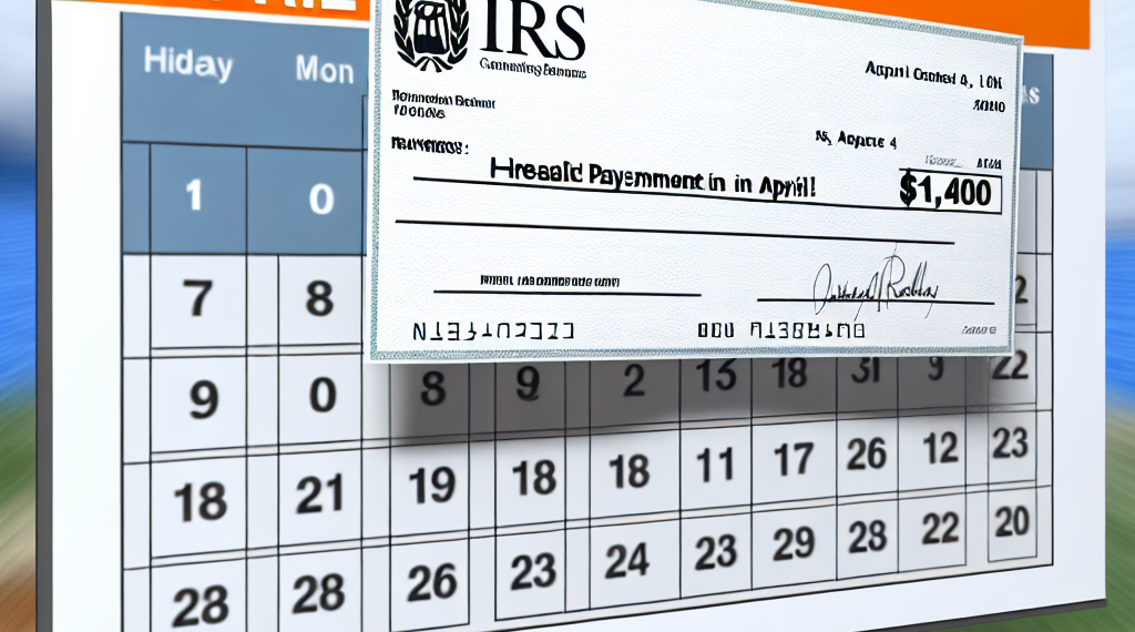 Estas son las personas que recibirán pago IRS por $1,400 en abril