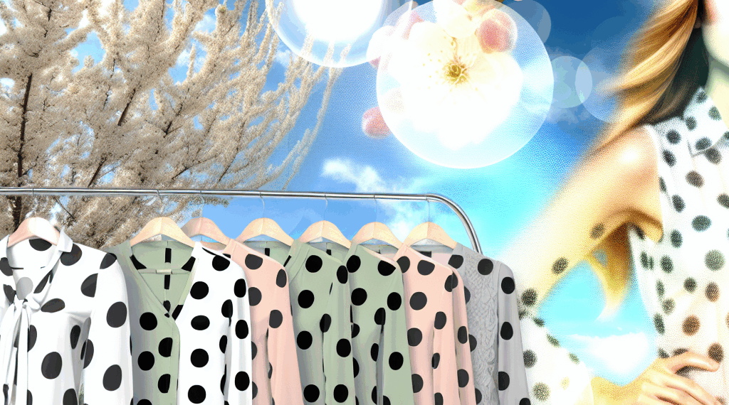 Blusas de lunares super favorecedoras para triunfar en primavera