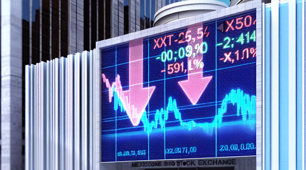 Bolsa mexicana pierde casi 2% en toma de ganancias